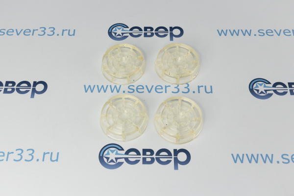 Антивибрационные подставки Ozone CMA-15Т, прозрачные круглые_2