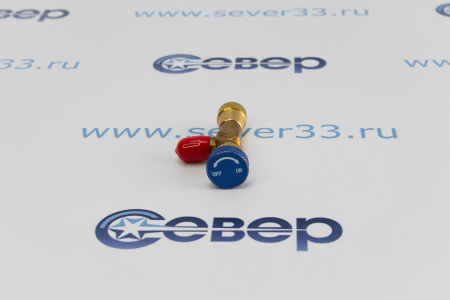 Вентиль для фреонового баллона HS-1222 1/4SAE-1/4SAE | Продажа, монтаж и обслуживание холодильного оборудования | Север33