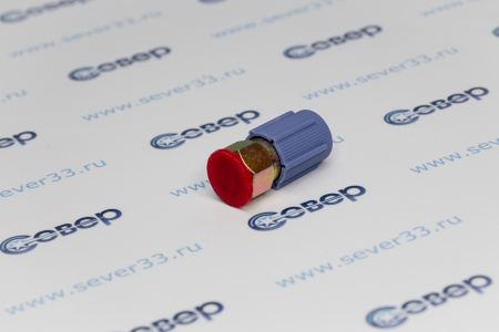 Адаптер для фреонового баллона (резьба F1/4" SAE х порт низкого давления А/С) | Продажа, монтаж и обслуживание холодильного оборудования | Север33