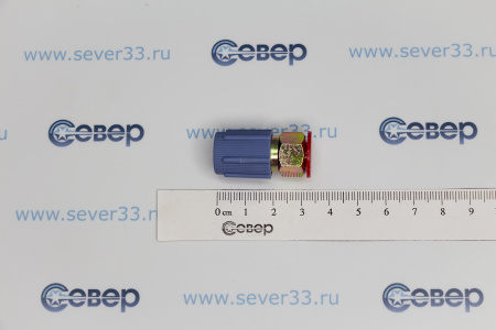 Адаптер для фреонового баллона (резьба F1/4" SAE х порт низкого давления А/С) | Продажа, монтаж и обслуживание холодильного оборудования | Север33