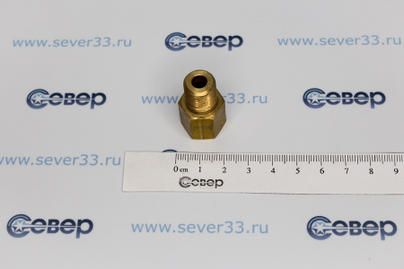 Переход UP3-4G4M SAE 1/4" x G.1/4"  | Продажа, монтаж и обслуживание холодильного оборудования | Север33