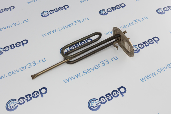 ТЭН 17609  1500 Вт. ов фланец  (нерж ) D74105мм М5_3