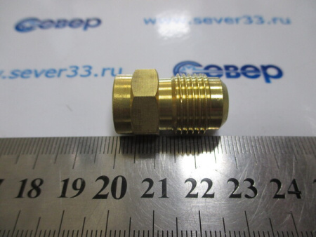 Соединитель латунь под пайку 3/8 | Продажа, монтаж и обслуживание холодильного оборудования | Север33