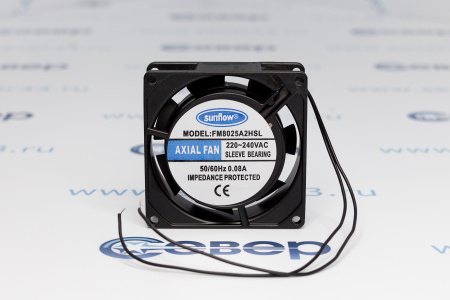 Вентилятор плоский (квадратный) Weiguang  YJF8025M B-2N 13W 80x80x25 | Продажа, монтаж и обслуживание холодильного оборудования | Север33