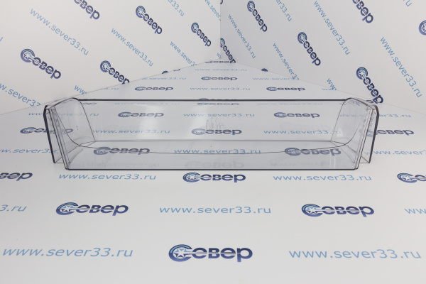 Барьер-полка Атлант большая, прозрачная,  нижняя L=590mm 769748402500_2