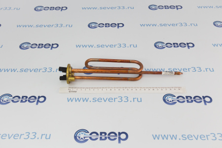 ТЭН RCF 1500W, ИТА, Ø48мм, М6, клеммы под стержневой термостат, вертикальный | Продажа, монтаж и обслуживание холодильного оборудования | Север33