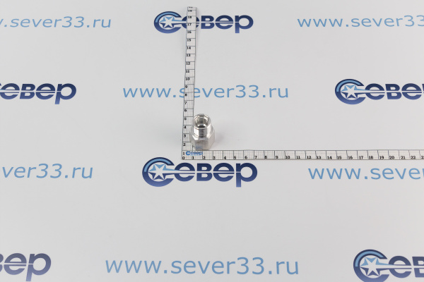 Переход алюминиевый FLARE - O-RING Вн.Нар. 34”-16UNF 10мм 12” №8_4