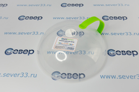 Крышка для СВЧ-печи, диаметр 260 мм зеленая ручка  | Продажа, монтаж и обслуживание холодильного оборудования | Север33