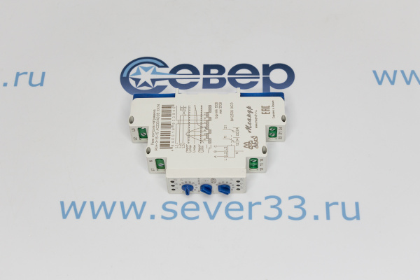 Реле напряжения Меандр РКН-3-15-15 АС230В_400В УХЛ4_3
