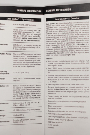 Течеискатель CPS LS 2 | Продажа, монтаж и обслуживание холодильного оборудования | Север33