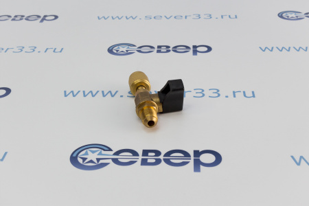 Переходник с R410 на R410 прямой с краном Value | Продажа, монтаж и обслуживание холодильного оборудования | Север33