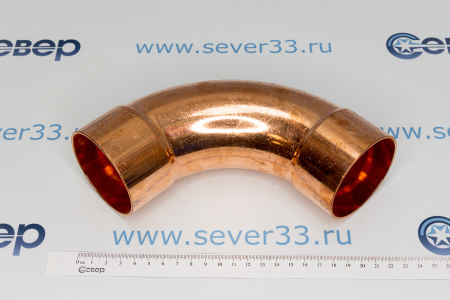 Отвод медный 2 5/8" 90 гр. | Продажа, монтаж и обслуживание холодильного оборудования | Север33