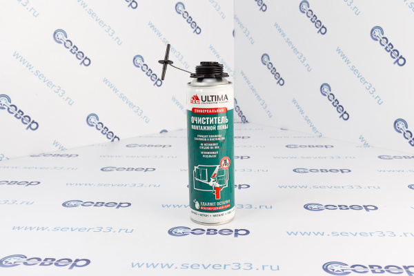 Очиститель монтажной пены ULTIMA RUS 500 мл_2