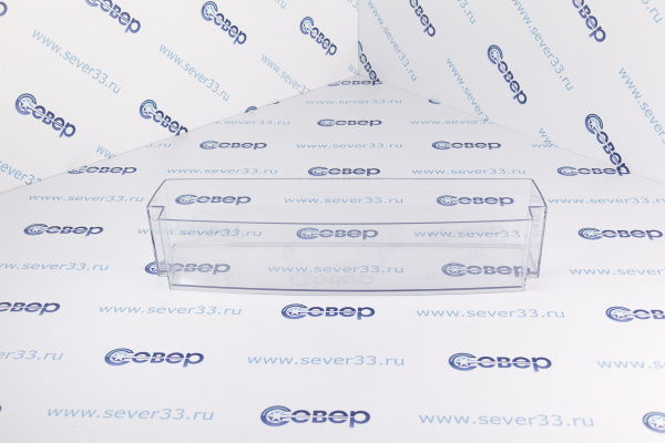 Большой балкон на дверь (прозрачный) холодильника Атлант 769748403600_1