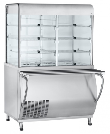 Прилавок-витрина для холодных закусок Abat ПВВ(Н)-70М-С-01-НШ | Продажа, монтаж и обслуживание холодильного оборудования | Север33