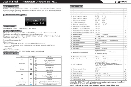 Контроллер ECS - 06 CX 2 датчика | Продажа, монтаж и обслуживание холодильного оборудования | Север33