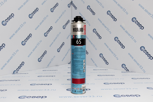 Пена монтажная бытовая Kudo Home 65, Профи, всесезонная, 1000 мл_2e