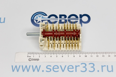 Переключатель мощности INDESIT 078435, 11HE056 шток 24mm, 7 поз. COK304ID | Продажа, монтаж и обслуживание холодильного оборудования | Север33