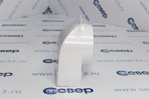 511СК10КП, Соединитель угловой 90°, плоского воздуховода с круглым пластик, 55х110_D100_2