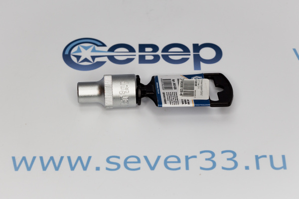 Головка торцевая КОБАЛЬТ 1_2, 9 мм, Cr-V_3