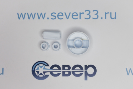 Ручка газового крана универсальная, белая | Продажа, монтаж и обслуживание холодильного оборудования | Север33