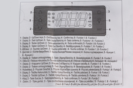 Контроллер Eliwell IDNext 974 PLUS (2 пластик. датчика) | Продажа, монтаж и обслуживание холодильного оборудования | Север33