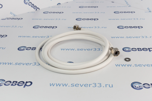 Подводка для газа полимерная 12 L-3,0 м гг (белая)_2