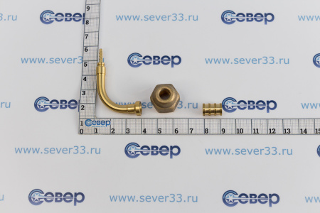 Штуцер угловой COLD-FLEX 1/4 DN2 90x CF-121  | Продажа, монтаж и обслуживание холодильного оборудования | Север33