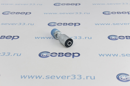 Фитинг для автоконд.алюм.13мм №10х180˚ O-ring c гайкой с наружной резьбой (5/8”; Резьба 7/8” 18 UNF) | Продажа, монтаж и обслуживание холодильного оборудования | Север33