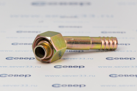 Фитинг для автоконд. алюминиевый 16мм 3/4” №12х45˚ O-RING 1 1/16”-14UNF с наружной резьбой | Продажа, монтаж и обслуживание холодильного оборудования | Север33