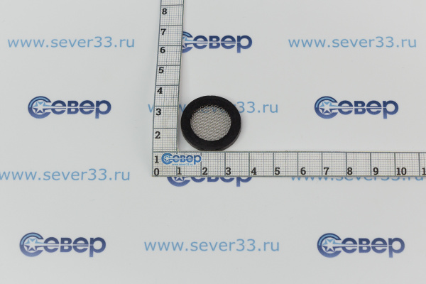 Прокладка с фильтром сеткой 34, резина_2