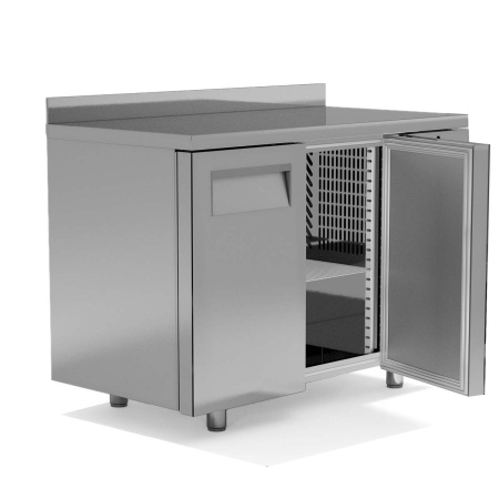 Холодильный стол Polair TM2GN-GC с бортом, 2 двери (-2...+10°С) | Продажа, монтаж и обслуживание холодильного оборудования | Север33
