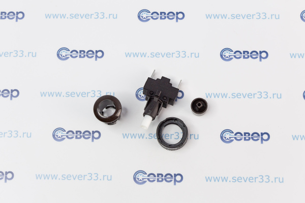 Кнопка розжига GEFEST ПКН-508.2-444 круглая (коричневая)_2