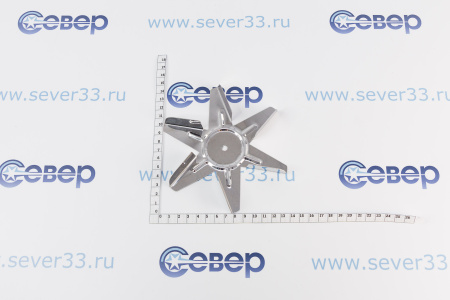Крыльчатка вентилятора духовки 6 лопастей, Ø150mm, H=20mm COK450UN | Продажа, монтаж и обслуживание холодильного оборудования | Север33