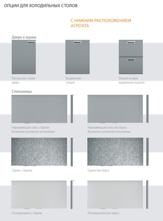 Холодильный стол HICOLD GN 1/TN, бок, 1 дверь (-2...+10°С) | Продажа, монтаж и обслуживание холодильного оборудования | Север33