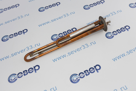 ТЭН RF 2000W(700+1300), медь, Ø64, М4, клеммы под винт М4, L320мм | Продажа, монтаж и обслуживание холодильного оборудования | Север33