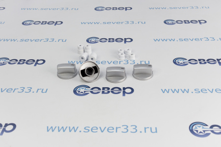 Ручки универсальные для плиты серебристые комплект 4шт | Продажа, монтаж и обслуживание холодильного оборудования | Север33