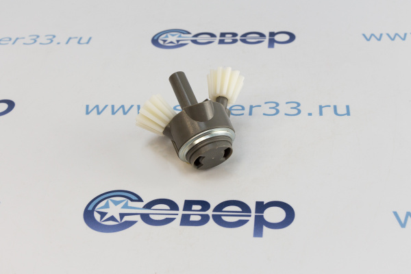 Редуктор мясорубки Bosch Siemens+ 2 шестерни.(пластиковый шток) 611988_2_3