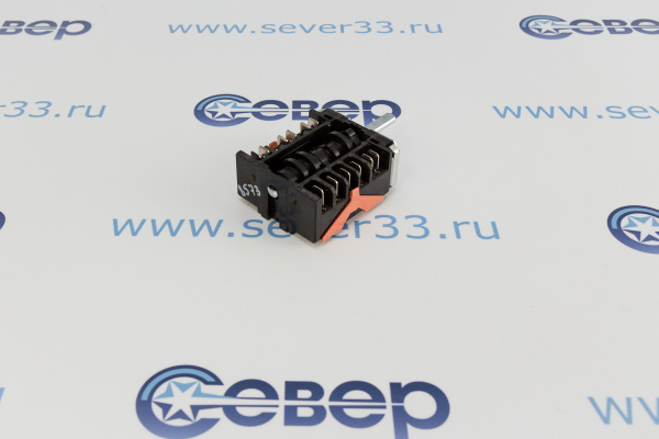 Переключатель духовки CANDY 41003026, EGO 46.25866.521 6-ти поз. длина вала 23мм, CU6601, COK301CY_5