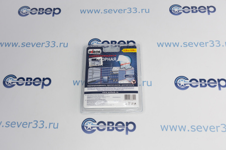 Лента бордюрная самоклеющаяся 12,8 мм x3,35 м белая (1/15/60) "UNIBOB" | Продажа, монтаж и обслуживание холодильного оборудования | Север33