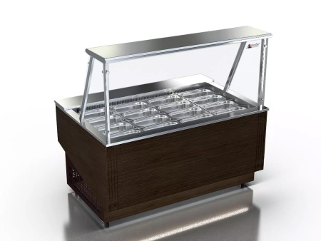 Холодильная витрина Glacier Берта с надстройкой 1,0 (+2…+8 ºС) | Продажа, монтаж и обслуживание холодильного оборудования | Север33