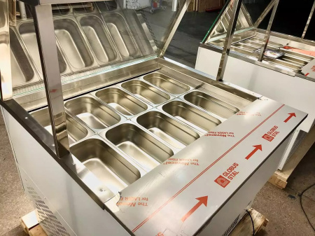 Холодильная витрина Glacier Берта с надстройкой 1,0 (+2…+8 ºС) | Продажа, монтаж и обслуживание холодильного оборудования | Север33