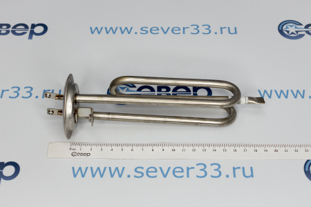 ТЭН RF 1500W, ИТА, нерж, Ø64, М6, клеммы под винт М4, L200 | Продажа, монтаж и обслуживание холодильного оборудования | Север33