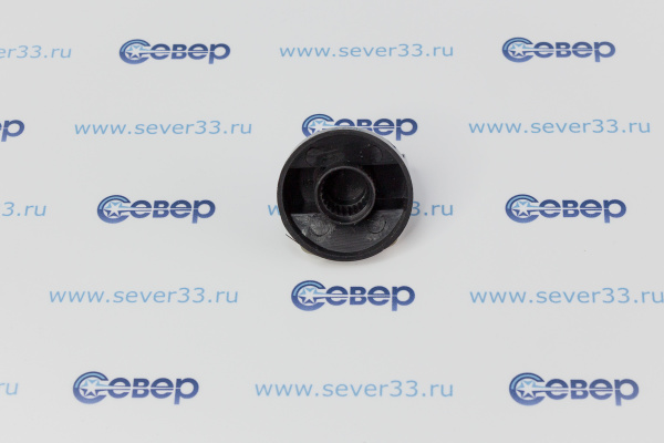 Ручка газового крана универсальная, черная_2