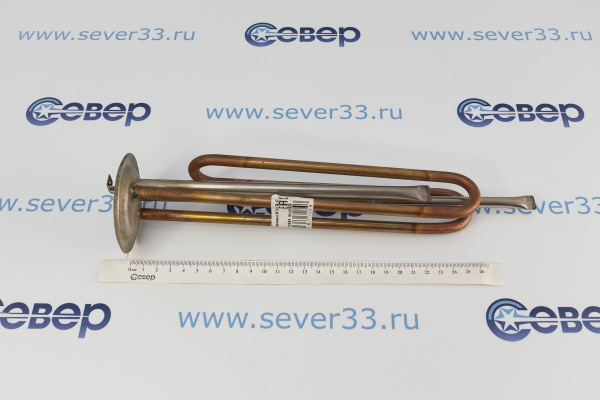ТЭН RF 2000W, TW, медь, Ø72, клеммы под винт, L290мм_3