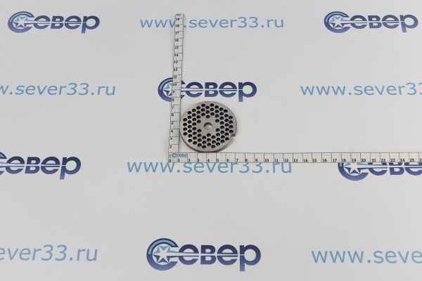 Решетка мясорубки MOULINEX HV8 SS-193514 4,7mm средняя_3