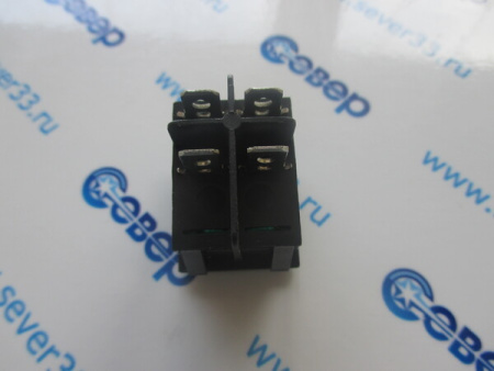 Переключатель KCD4-201N-C3-G/4P on-off Зеленая | Продажа, монтаж и обслуживание холодильного оборудования | Север33