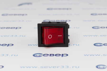 Переключатель KCD4-202N-C3-R/6P on- Красная | Продажа, монтаж и обслуживание холодильного оборудования | Север33