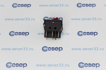 Переключатель KCD4-202N-C3-R/6P on- Красная | Продажа, монтаж и обслуживание холодильного оборудования | Север33