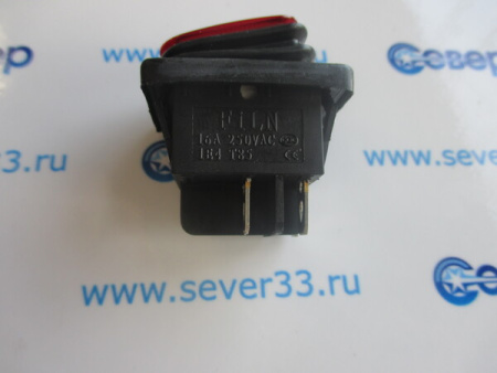 Переключатель SB091 IP65 on-off 22x30mm | Продажа, монтаж и обслуживание холодильного оборудования | Север33